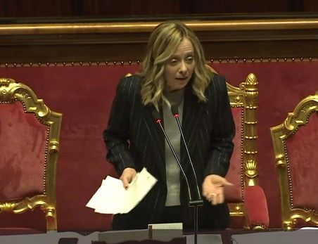 Alcune delle cose che ha detto Meloni nella sua replica al Senato