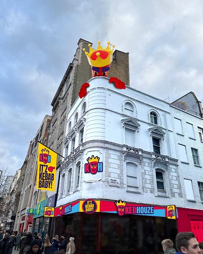 Kebhouze inaugura a Londra, la catena madre in Italy su Oxford Street