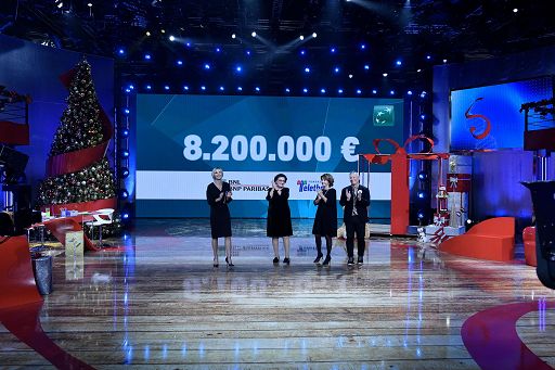 Bnl e Bnp Paribas in Italia per Telethon: raccolti 8,2 milioni