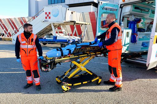 Pugliese ferita a Tirana arrivata al Policlinico di Bari