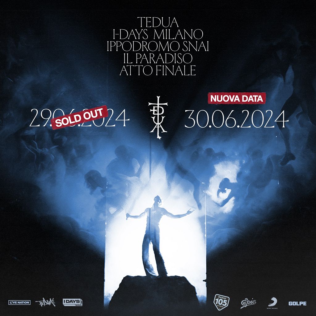 Tedua raddoppia agli I-Days con “Il Paradiso – Atto Finale”