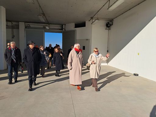 Il ministro tedesco Roth visita il MoSe di Venezia