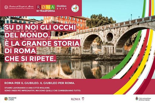 Giubileo, parte seconda fase campagna comunicazione Roma per Anno Santo