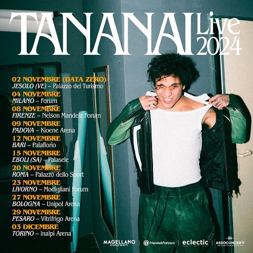 Musica, Tananai: in autunno il nuovo tour nei palasport