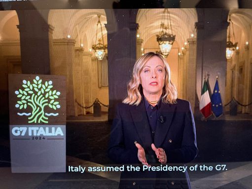 G7, Meloni: Italia assume presidenza in un tempo complesso