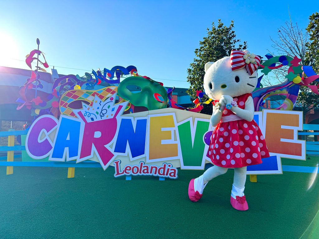 Leolandia apre stagione con party di Carnevale insieme ad Hello Kitty!