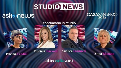 A Sanremo “Studionews”, il salotto giornalistico sul Festival