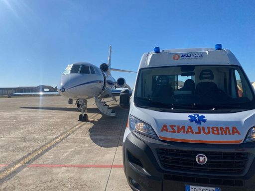 Volo salvavita dell’Aeronautica Militare per un bimbo di 10 anni