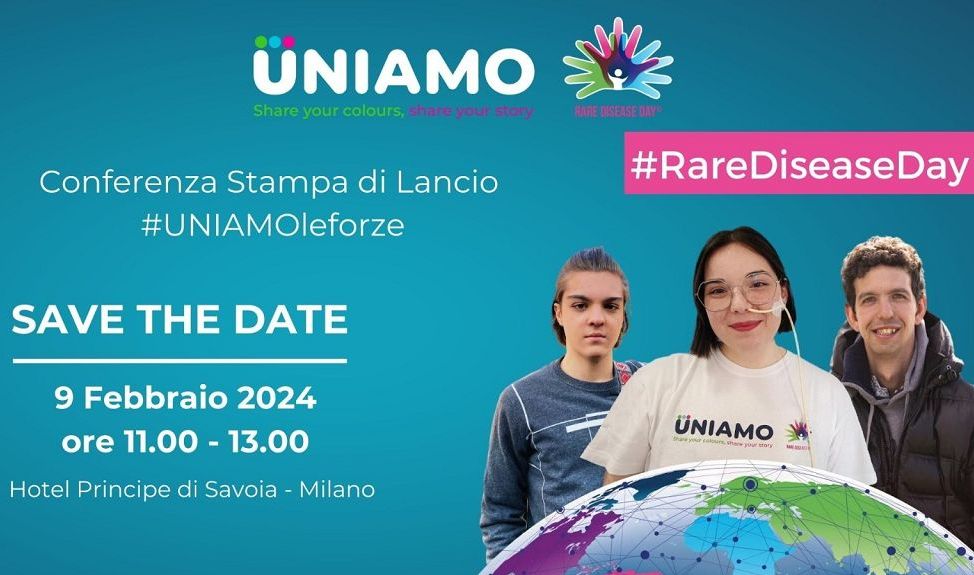 Malattie rare, UNIAMO: conferenza stampa domani a Milano e sabato marcia