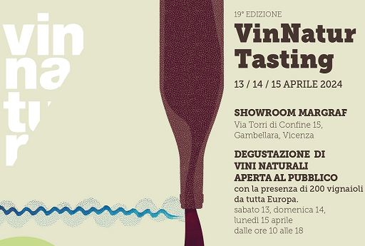 Vino, dal 13 al 15 aprile a Gambellare torna “VinNatur Tasting”
