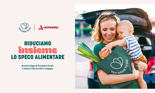 Autogrill collabora con To good to go per ridurre spreco cibo invenduto