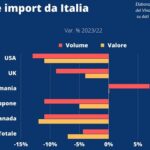 Vino, Oss. Uiv: nel 2023 top 5 mercati frenano import vino italiano