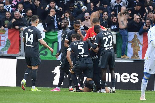 Juventus-Frosinone 3-2. Allegri: l’obiettivo è il secondo posto