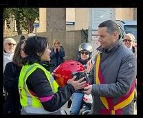 8 marzo, un “casco rosso” in viaggio da nord a sud Italia