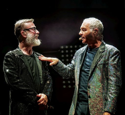 Giorgio Panariello e Marco Masini tornano fra battute e canzoni