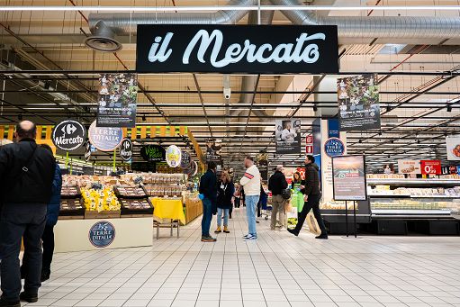 Carrefour nel 2023 ha esportato 1,15 mld di euro di prodotti italiani
