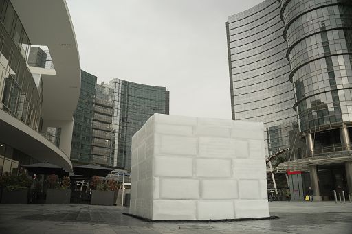 A Milano una misteriosa installazione per il nuovo “Ghostbusters”