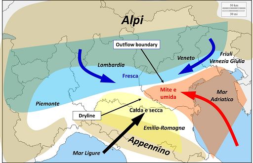 Tornado in Pianura Padana, Cnr: dinamica simile a quella degli Usa