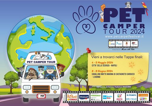 Arriva a Napoli il Pet Camper Tour