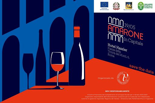 Vino, Cons. Valpolicella: il 19 maggio a Roma “Amarone in Capitale”