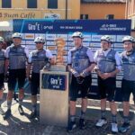Giorgetti alla 14esima tappa del Giro-E d’Italia con la GdF