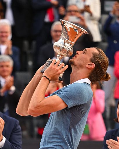 Tennis, Zverev vince gli Internazionali d’Italia
