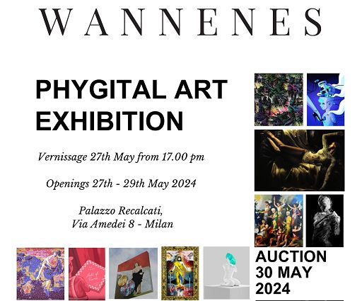Wannenes presenta prima asta di Phygital Art, online e a Milano