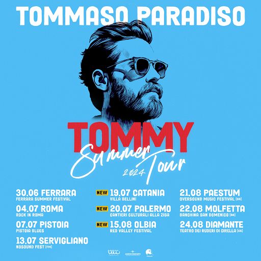 “Tommaso Paradiso in concerto” il suo primo album live