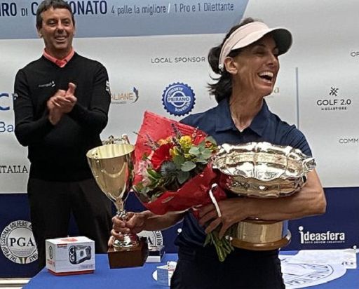 Pga Italiana, a Garlanda vincono Michele Reale e Stefania Croce