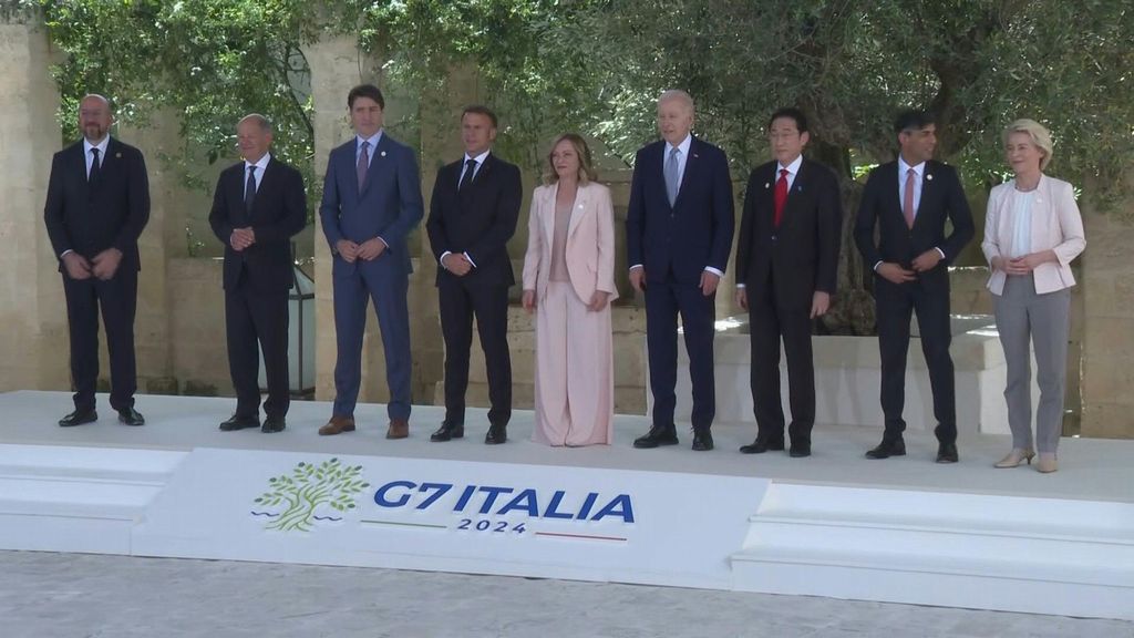 G7, Von der Leyen: mostremo unità per l’Ucraina libera e la pace in Medio oriente