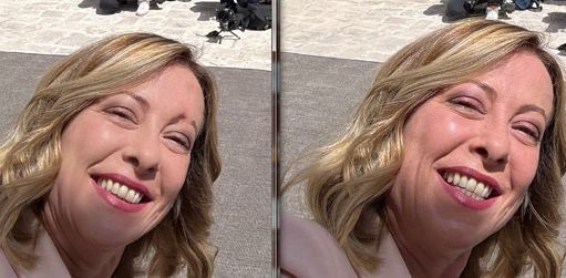 G7, Meloni padrona di casa in cipria, fra attesa leaders e selfie (con ritocco)