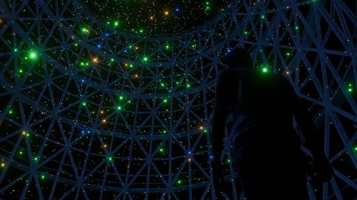 Roma, l’opera immersiva “Nebula” protagonista del VII Videocittà
