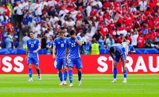 Europei calcio,Svizzera-Italia 2-0, azzurri disastrosi e a casa