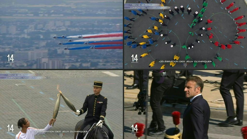 Francia festeggia presa Bastiglia, da Usa e Ucraina fervidi auguri