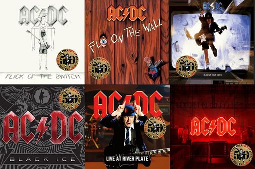 Gli ultimi 6 leggendari dischi degli AC/DC in ristampa a settembre