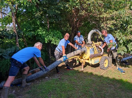 Massiccio recupero di pesci nel Parmense per secca in Val d’Enza
