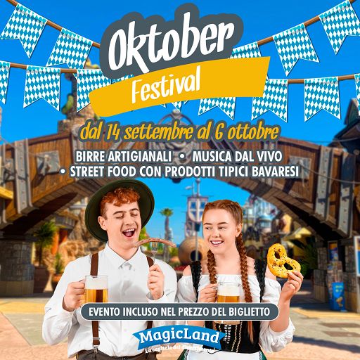 L’Oktober Festival a MagicLand (dal 14 settembre al 6 ottobre)