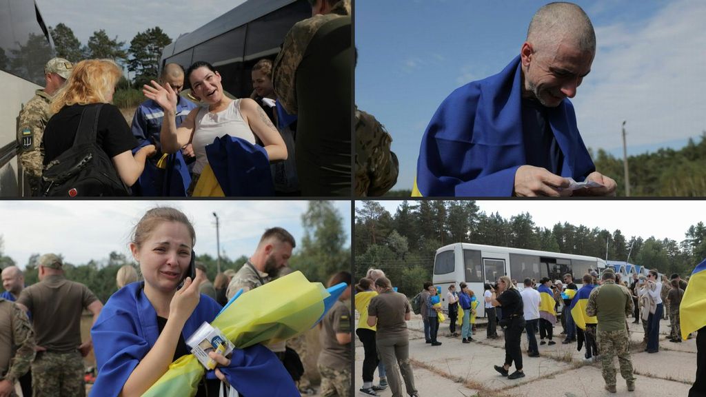Scambio di prigionieri Ucraina-Russia: rilasciate 103 persone da entrambe le parti