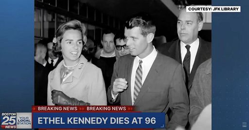 Muore Ethel Kennedy, l’addio di Biden: “era un’icona americana”