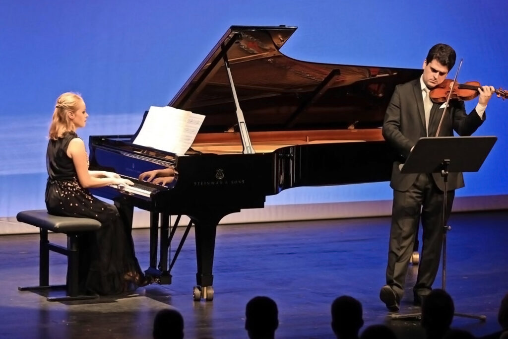 Michael Barenboim e Natalia Pegarkova a Napoli
