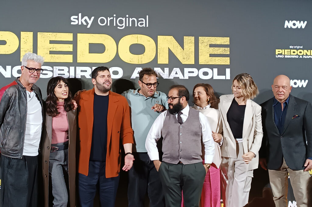 “Piedone – Uno sbirro a Napoli” presentata la nuova produzione Sky Original