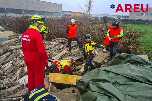 Areu: soccorso fra le macerie, 4 giorni di esercitazione a Codogno