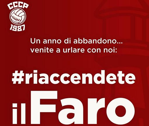 CCCP 1987: incuria e abbandono dopo sfratto. Sabato in piazza per riaccendere il Faro