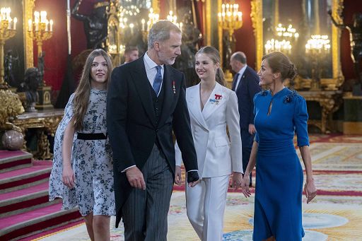 I reali di Spagna Felipe VI e Letizia in visita di Stato in Italia