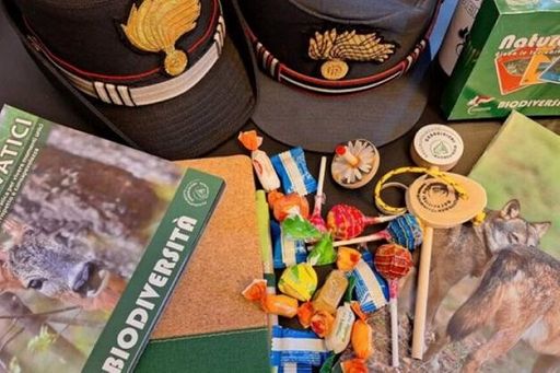 Carabinieri Forestali negli ospedali pediatrici per la Befana