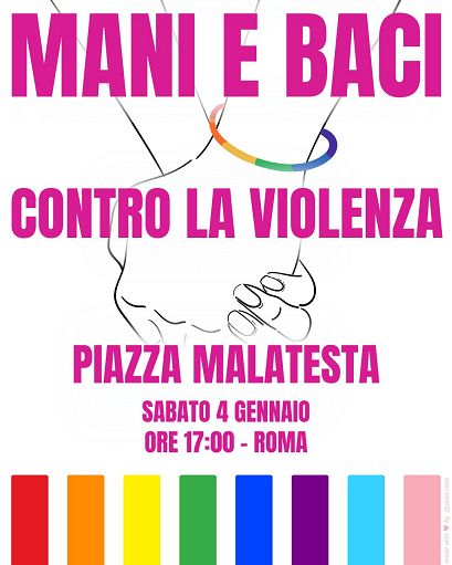 Omofobia, manifestazione sabato a Roma per i ragazzi aggrediti