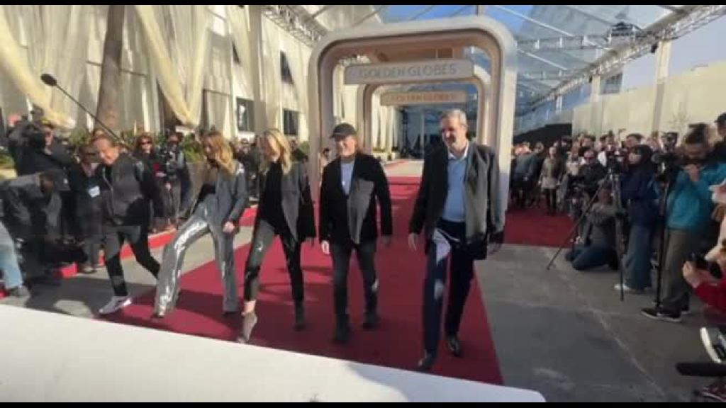 A Beverly Hills srotolato il tappeto rosso dei Golden Globes 2025