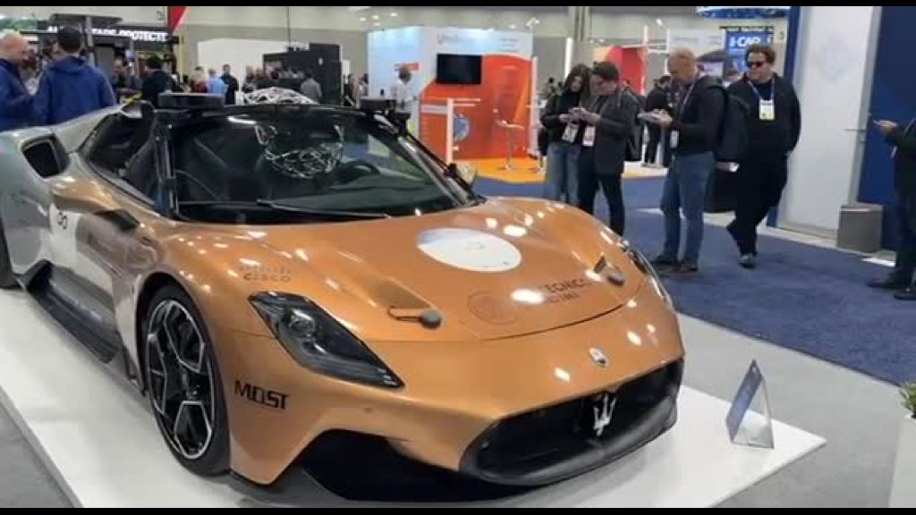 L’Italia al Ces, la Maserati a guida autonoma del Polimi