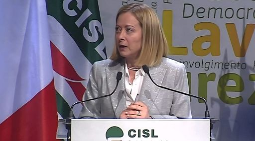 Cisl, Meloni: buon lavoro a Fumarola, consolideremo la cooperazione