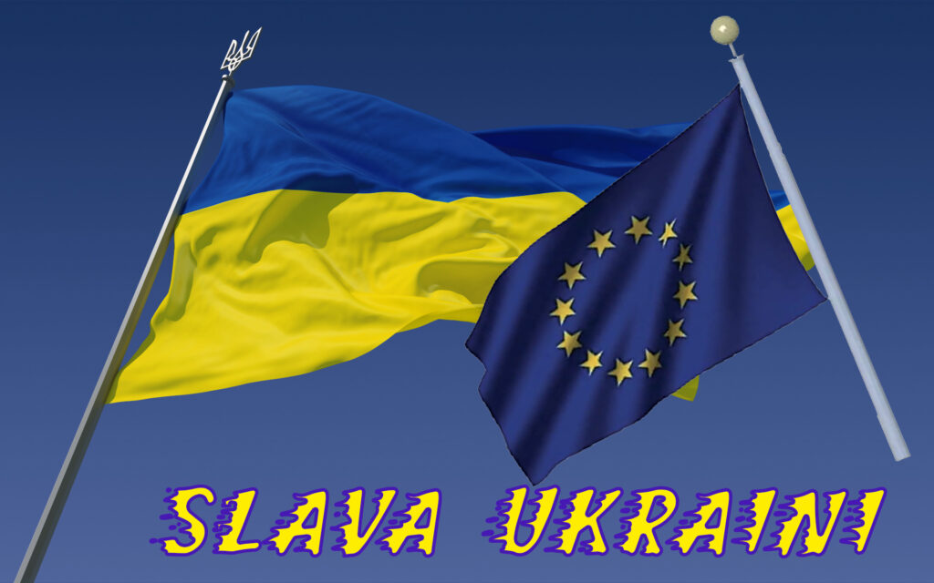 24 febbraio, coloriamo l’Europa di giallo e blu